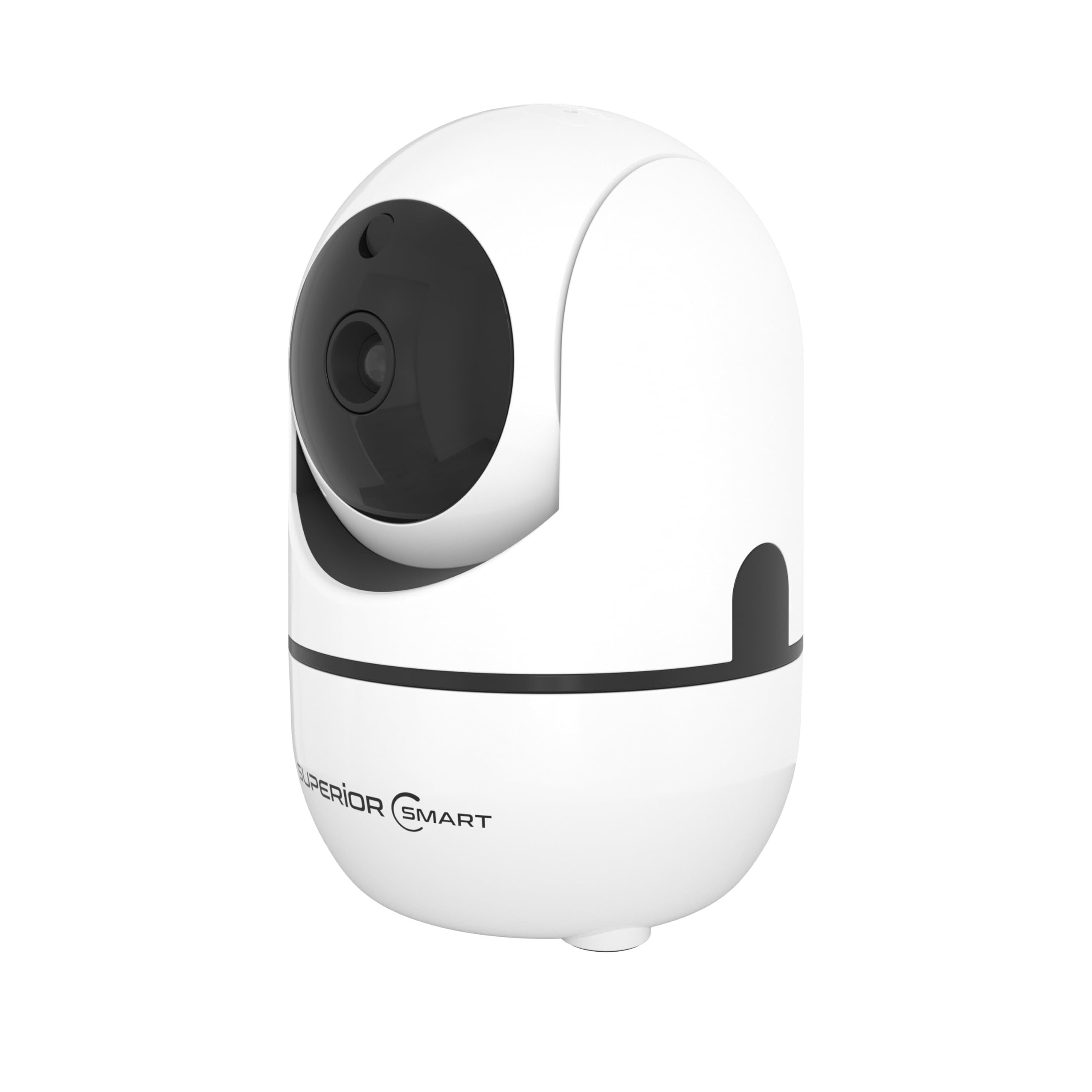 Superior Electronics Security iCM001 – WiFi Innenüberwachungskamera HD 1080p 2,4 GHz mit Nachtsicht und bidirektionalem Audio – Bewegungserkennung – Manuelles Zoom – 360° Drehung