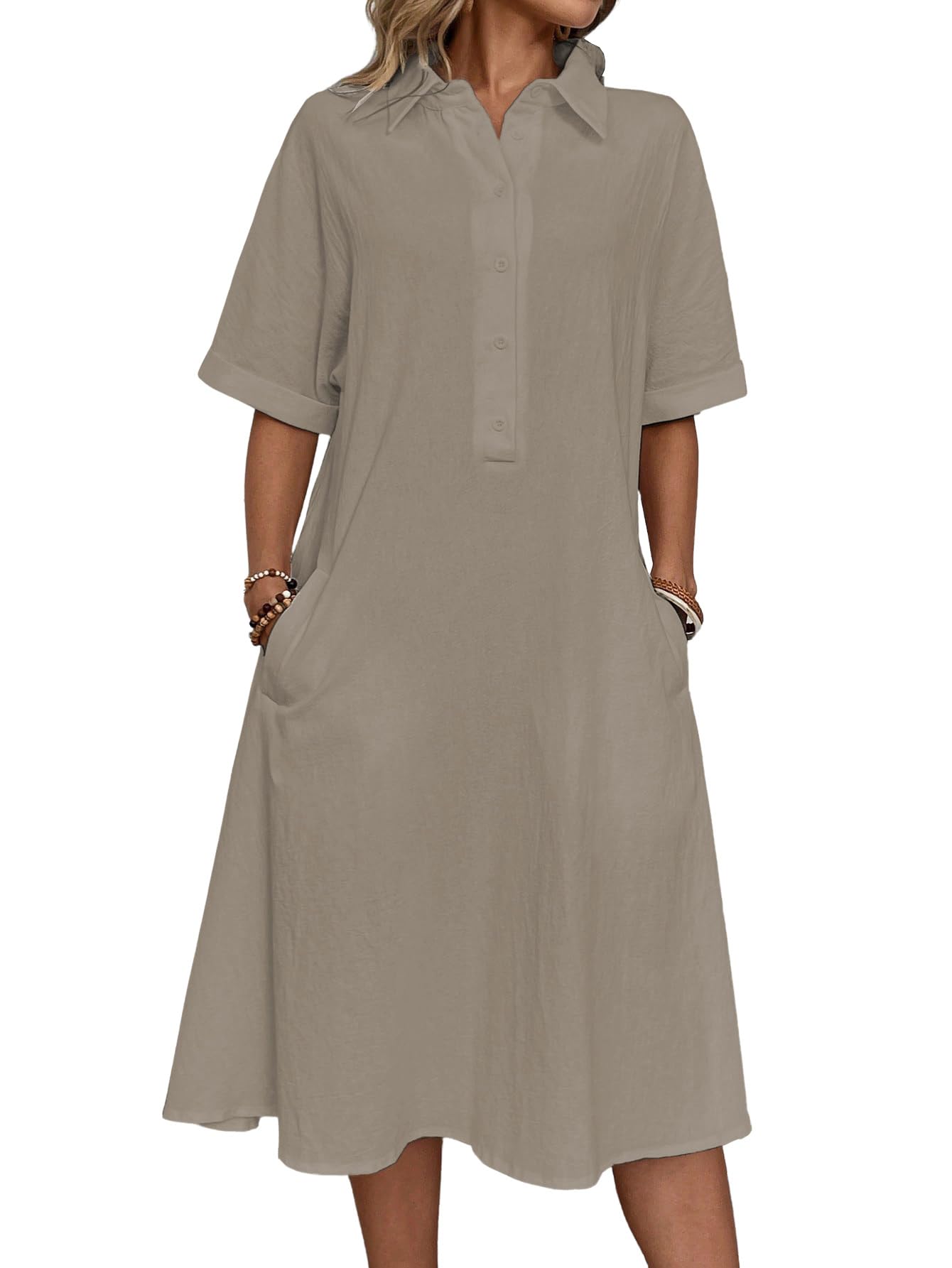 SNITCH Women Dress || Long Dress for Women (5253) in neutral