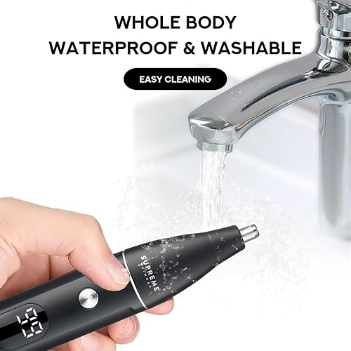 Miniatura 6 de Supreme Trimmer Multigroomer impermeable todo en uno para hombres  Kit de recortadora de vello para barba, cuerpo, púbico y nariz  Cortadora de aseo
