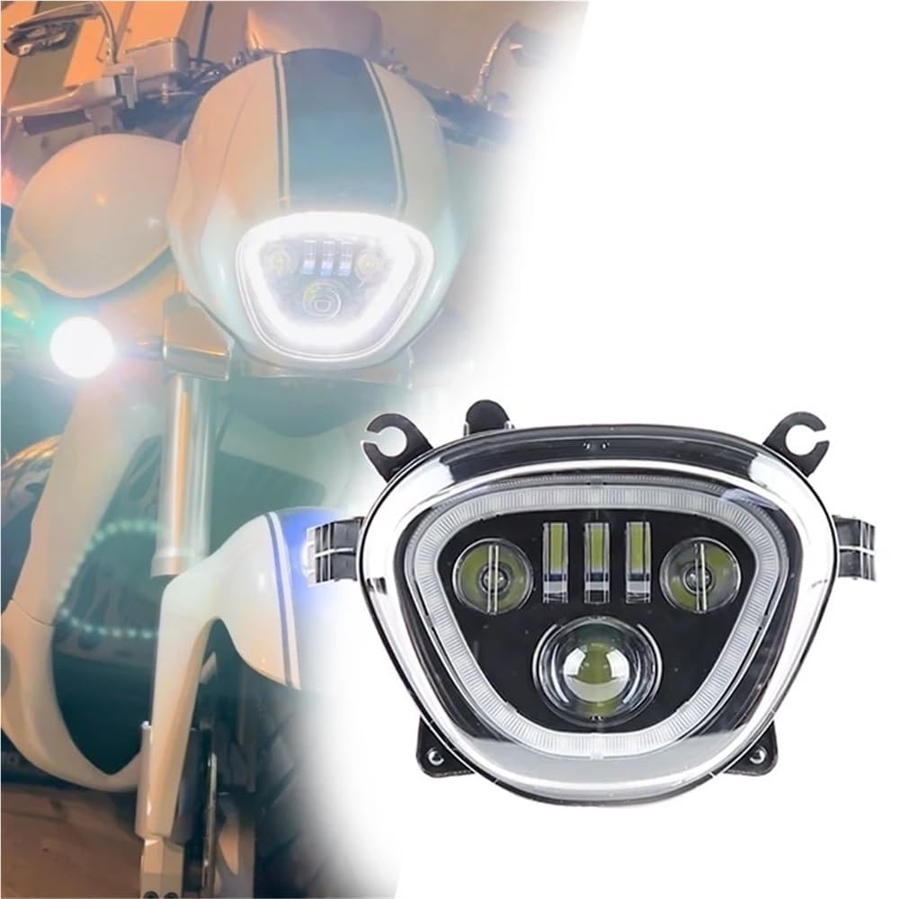 Moto Faro Anteriore Motociclo HA CONDOTTO il Faro Lampada Frontale Luce di Freno Stroboscopica Coda Tidy Indicatore Illuminazione Per Boulevard M109R VZR1800