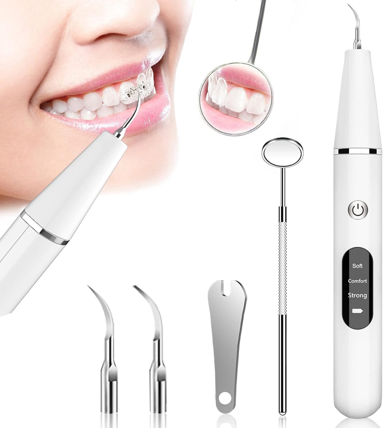 Buy Ultrasonic Tooth Cleaner Plaque Remover for Teeth Remove Teeth