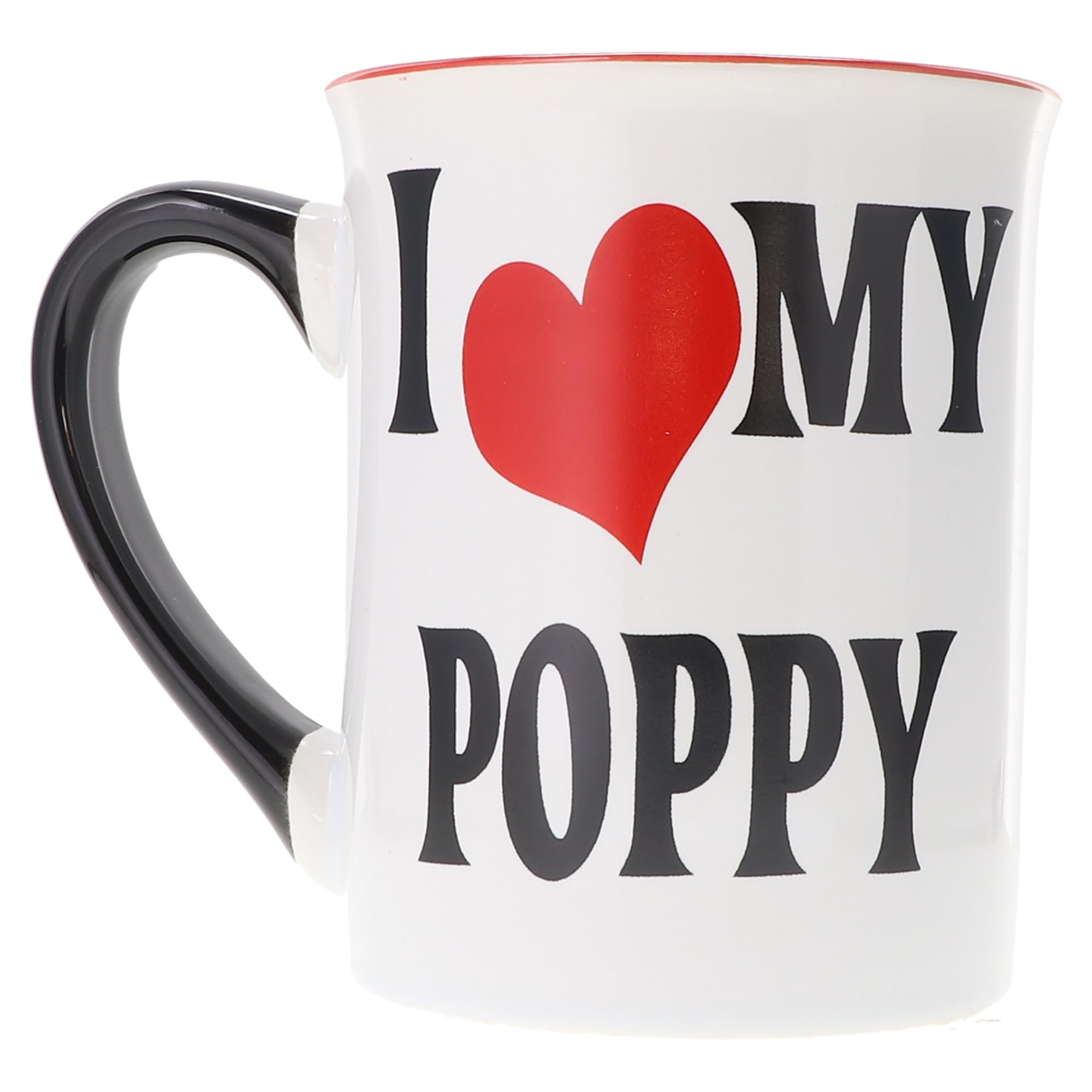 Cottage Creek Ceramic Coffee Cups 16oz Large I Love My Poppy Mug Ideal Gift for Grandpa Papa and