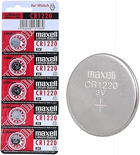 Maxell CR1220 3V Lithium Coin Cell Watch Batteries