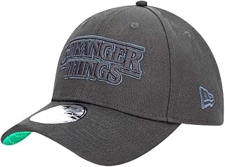BONE 9FORTY STRANGER THINGS NETFLIX ABA CURVA SNAPBACK PRETO New Era