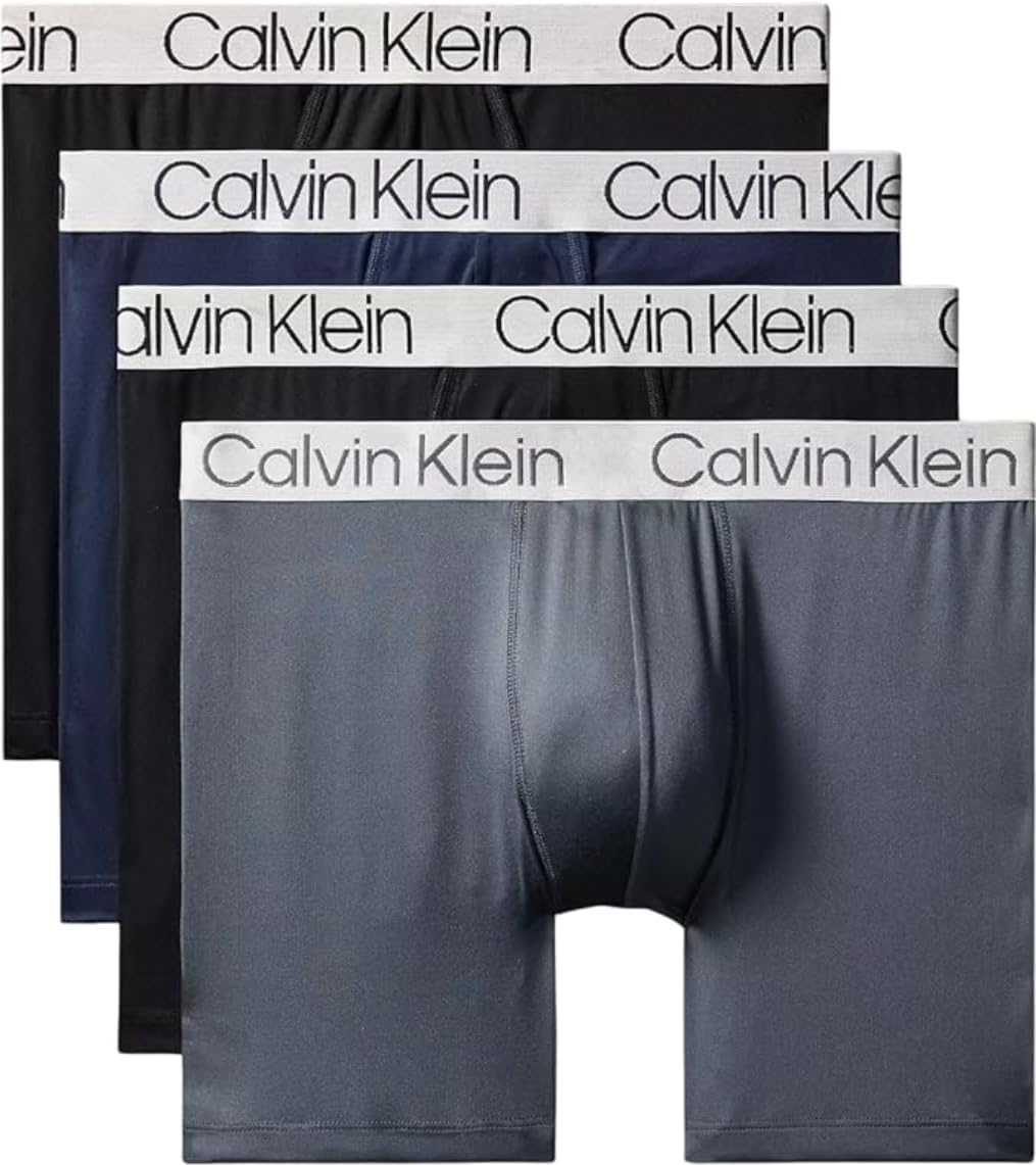 Calvin Klein Men's Microfiber Chromatic 4-Pack Boxer Brief
