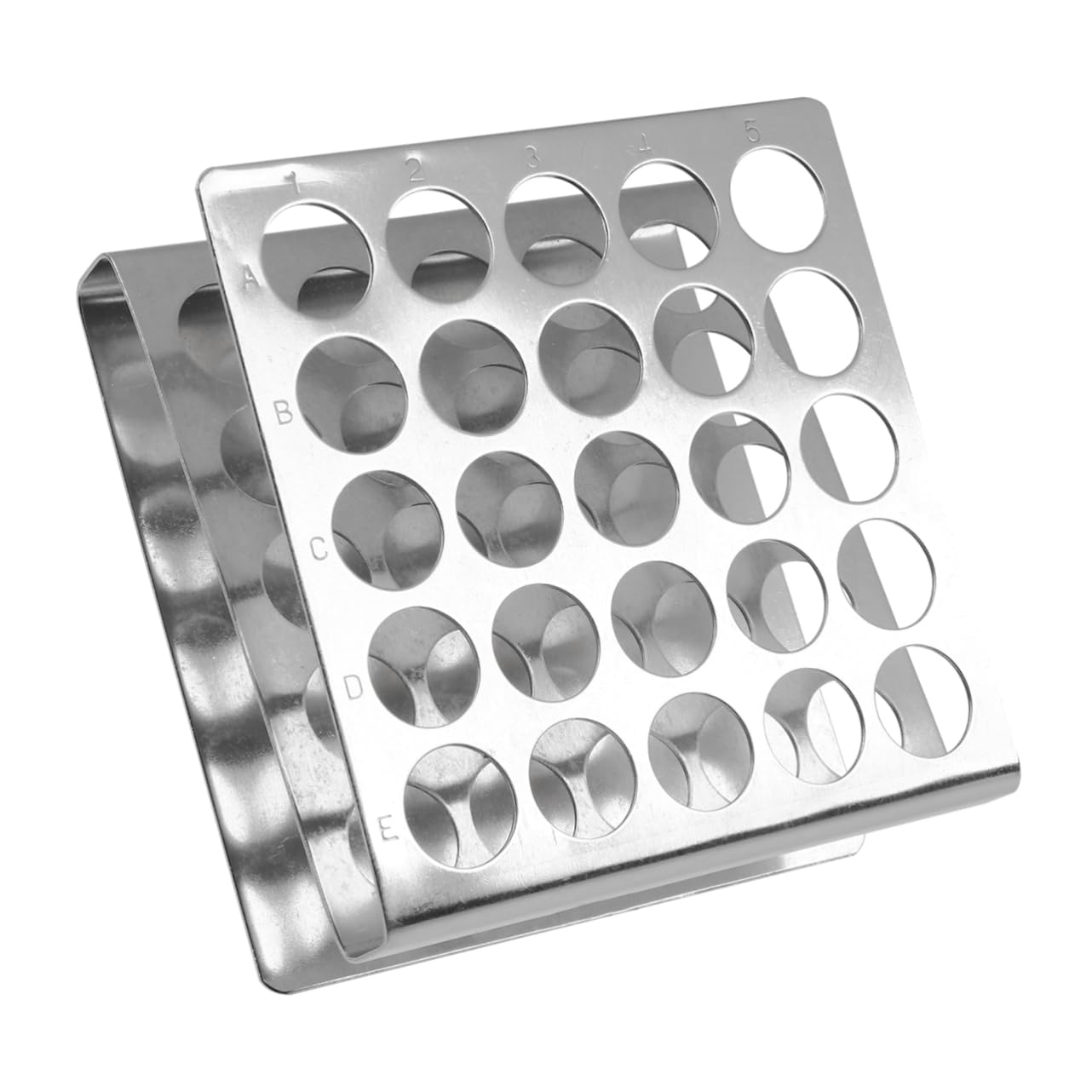 Anneome 3pezzi Provette Inossidabile Z-shaped Per Laboratori Scolastici e Accessori La Conservazione Dei