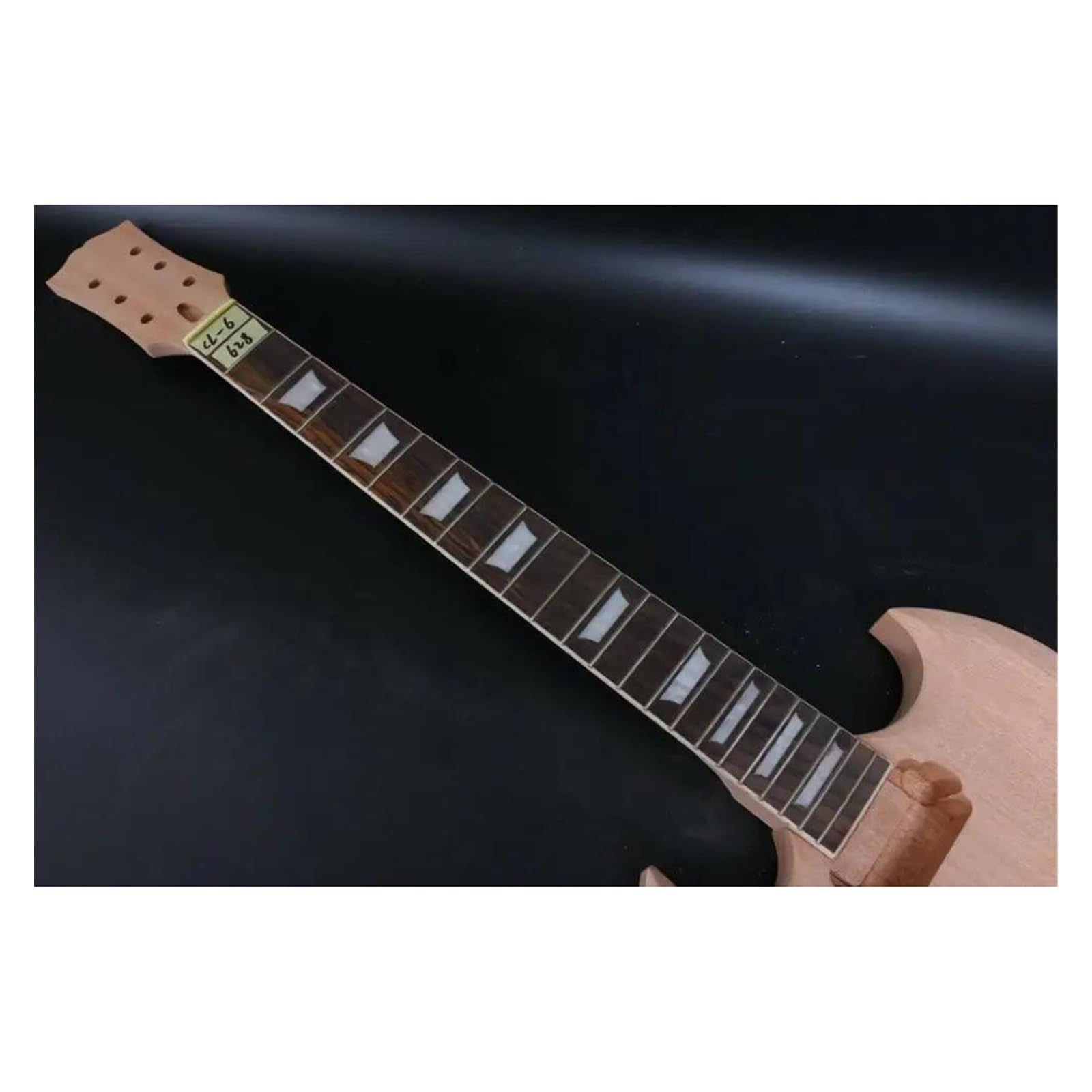 1set Kit Chitarra Corpo Chitarra Manico 22 Tasti Stile SG Chitarra Tastiera In Palissandro