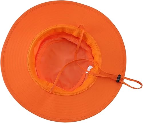 Miniatura 10 de Home Prefer Mens Sun Hat UPF 50 Wide Brim Bucket Hat Windproof Fishing Hats