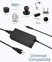 Vista 6 de ALITOVE 24V Power Supply 4A 96W ACDC Adapter 100-240V AC to DC 24 Volt Converter 4amp 3.75A 3.5A 3.3A 3.2A Transformer 5.5x2.5mm for LED Strip CCTV