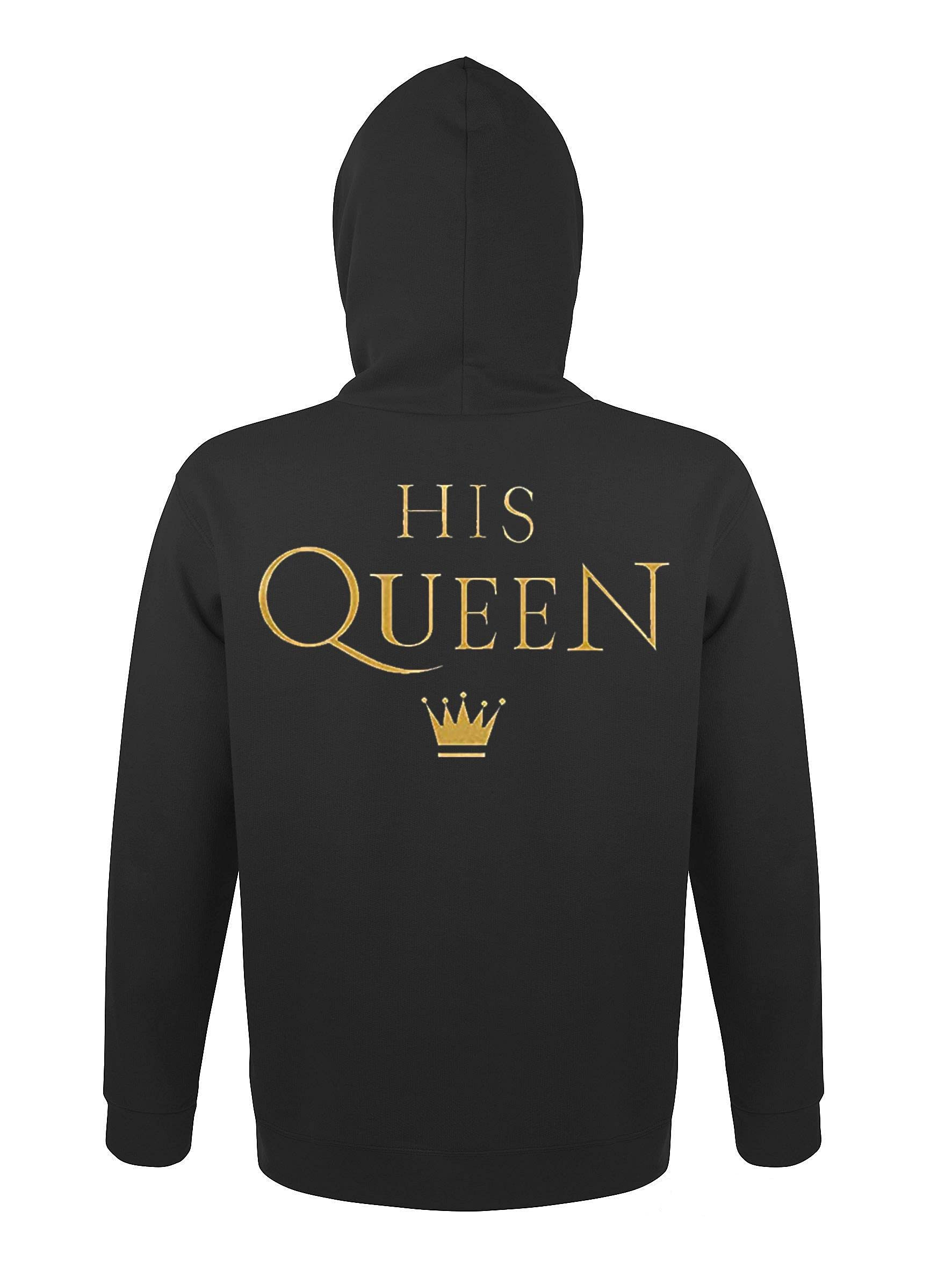 Couple Partenaire Sweat à Capuche Hoodie King Queen