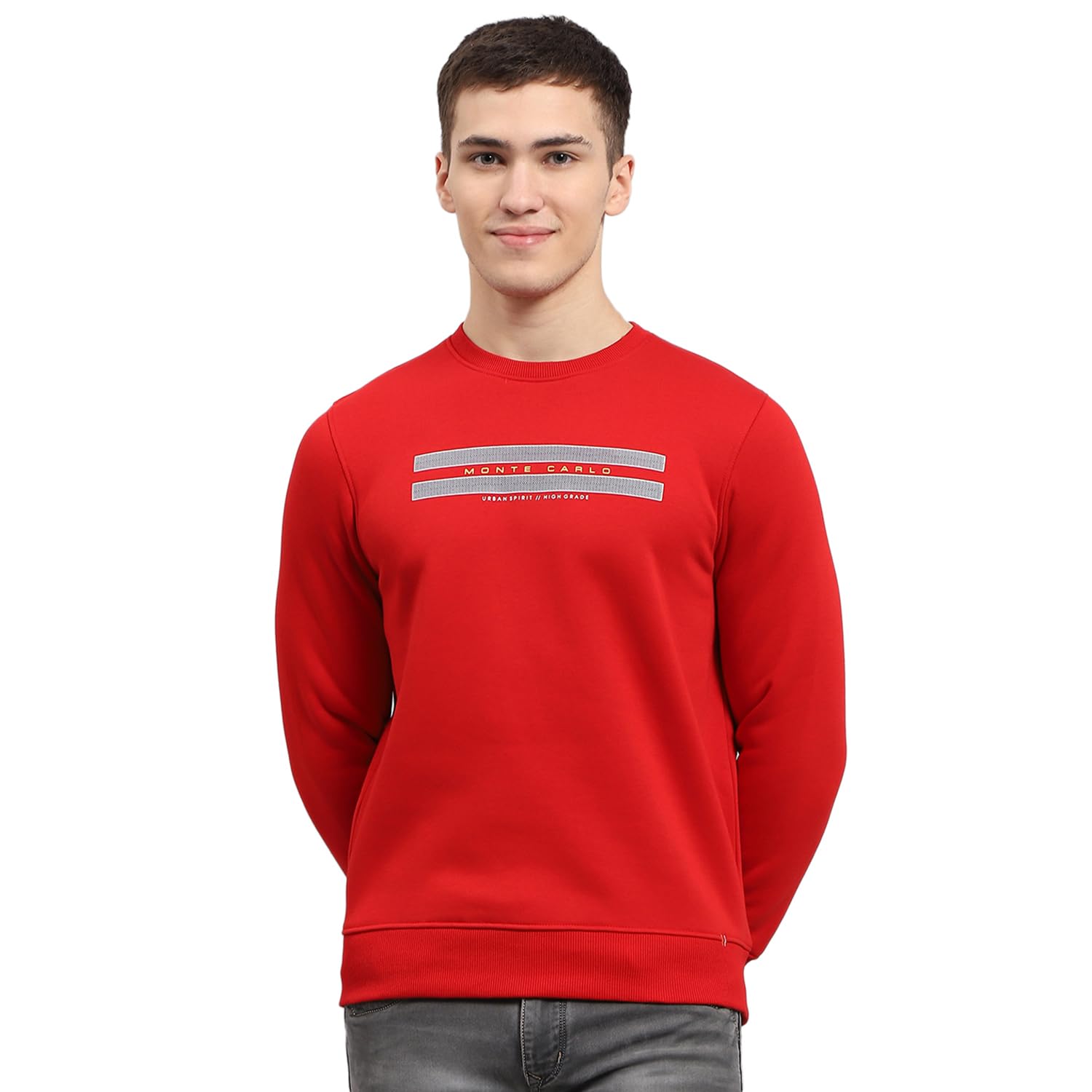 Monte Carlo Mens Printed Round Neck Full Sleeve Sweatshirt (224066171)-picture-15