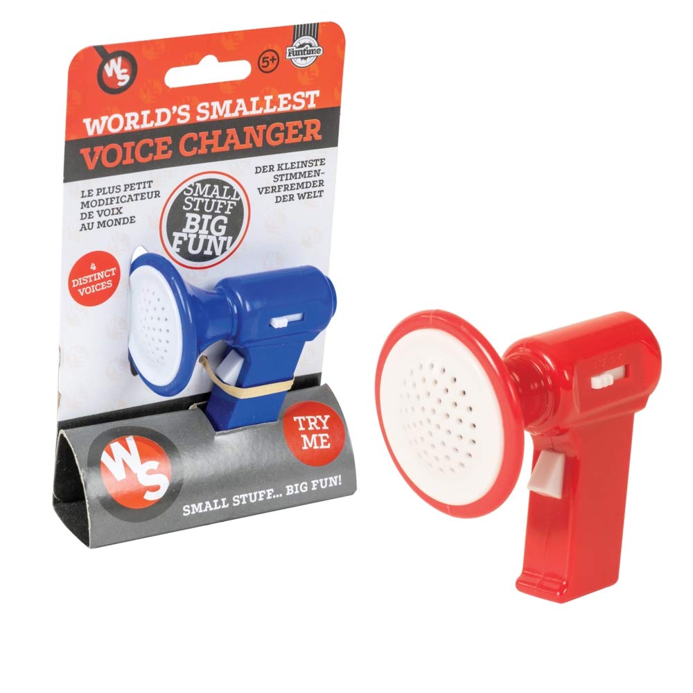WW Global Mens Ladies Boys Girls Christmas Xmas Birthday Mothers Day Fathers Day Worlds Smallest Voice Changer Stocking Filler Must Have Present Gift