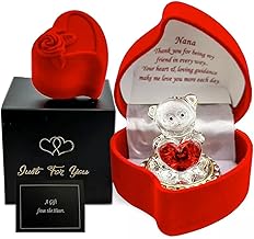 SAFRI Nana Nanna Nan Grandma Gift For Wedding Anniversary Christmas Birthday Mother's day Presents (Rose Box Nana Gift)