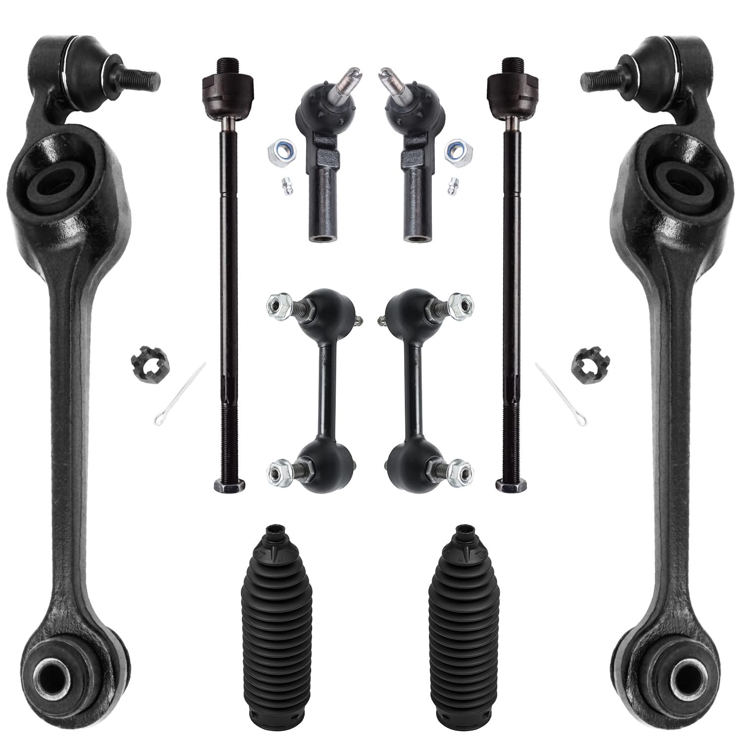 Detroit Axle - 10pc Front End Suspension Kit for Saturn SC SC1 SC2 SL SL1