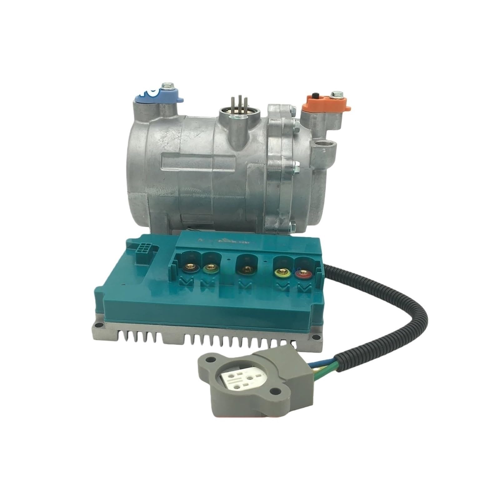 Lrfzsyap One Color R134a Universal 24V Electric Compressor For A/C Auto Air Conditioning System Compressor For Car Truck Camper Tractor Ac Aircon