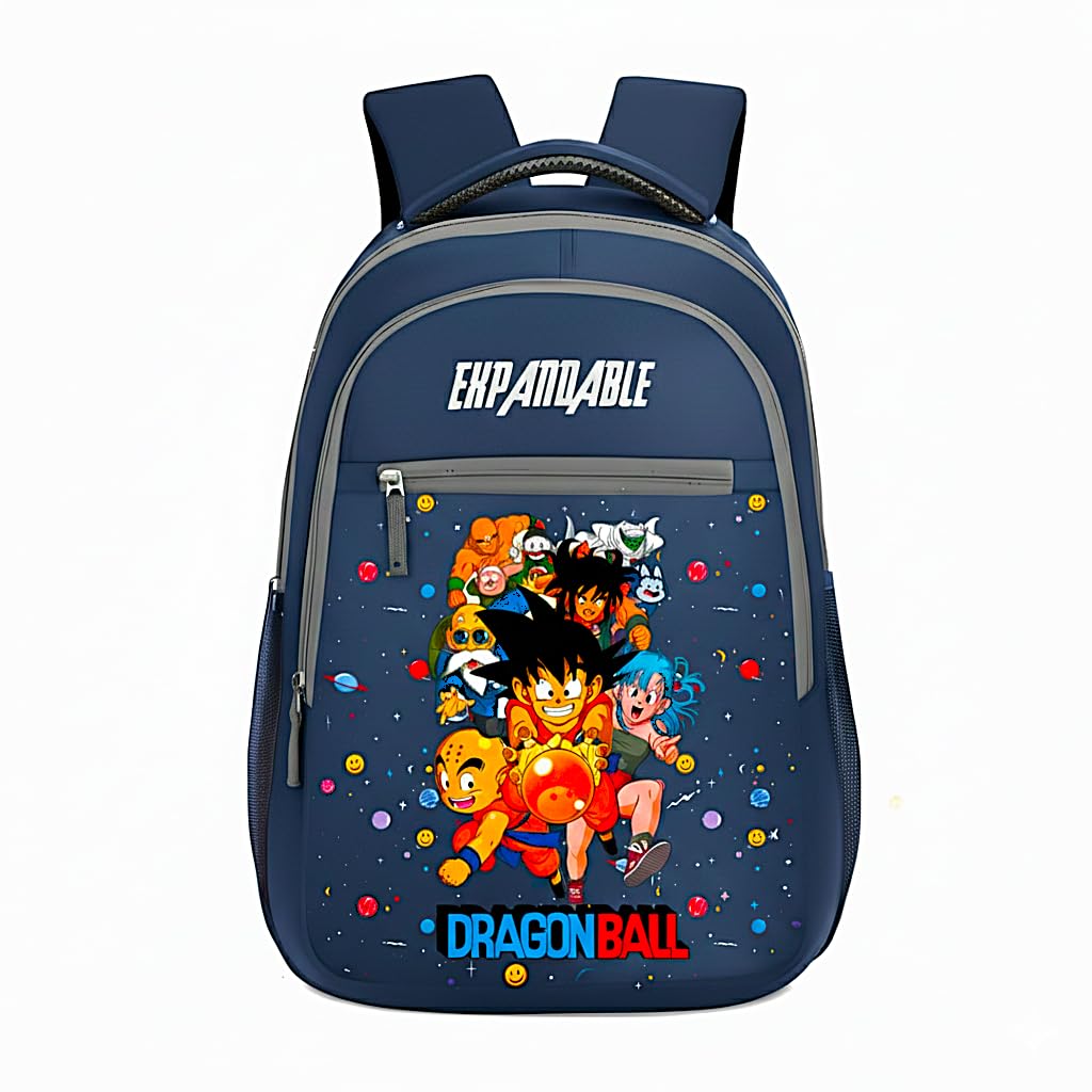 expandable Dragon Ball Z Kids Premium School Backpack - Durable, Lightweight, Anime School Bag for Boys and Girls-picture-45
