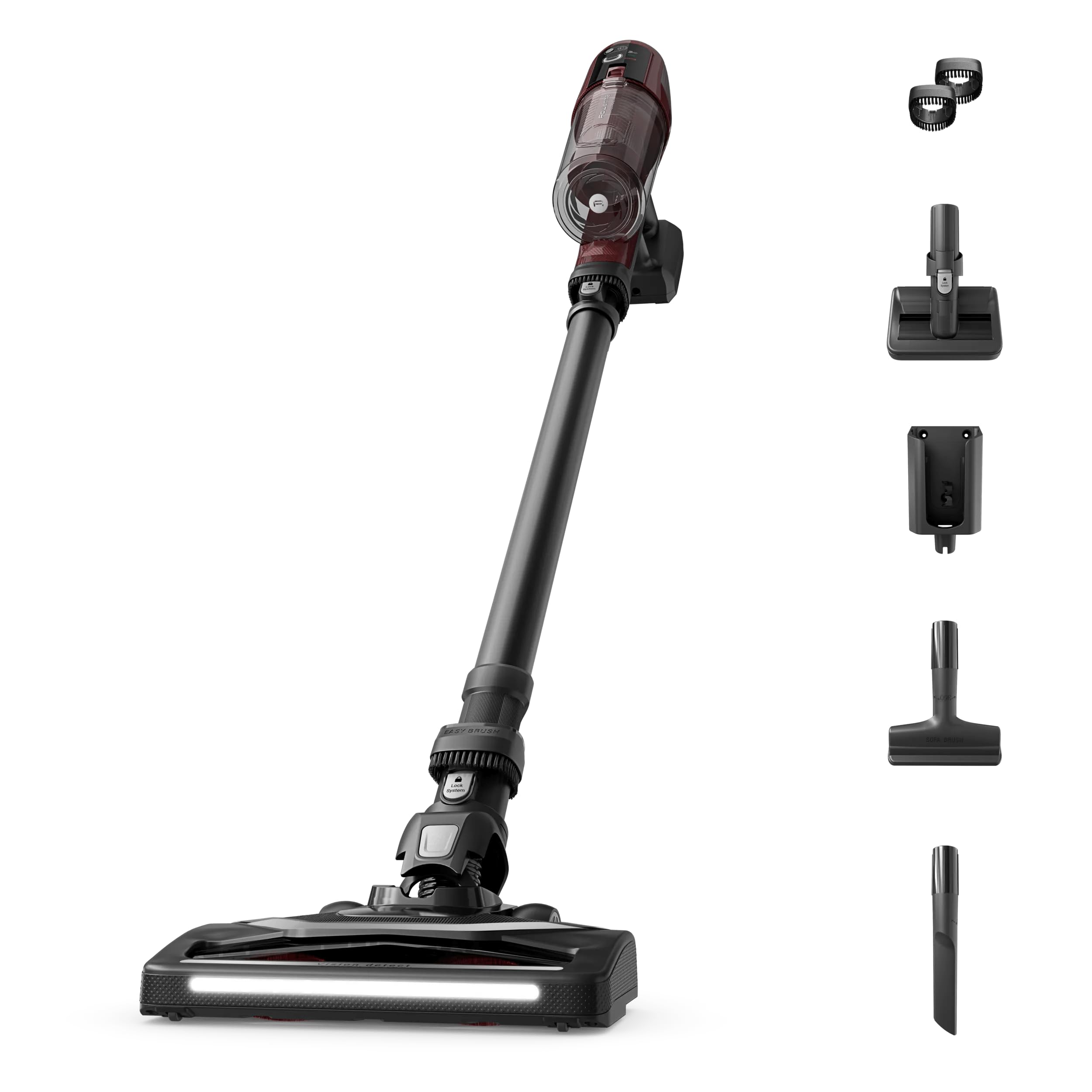 Rowenta RH6485 X-Pert 6.80 Animal Bezprzewodowy odkurzacz pionowy | 100 W, Czas pracy 60 min, Podświetlenie LED, Wyświetlacz sterowania