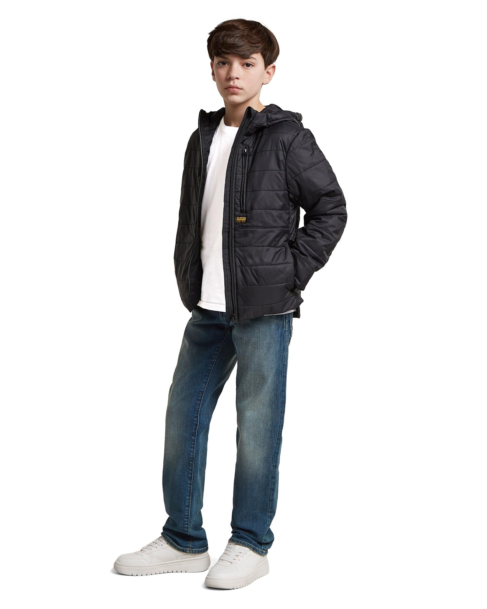 G-STAR Jungen Boys Foundation Padded Hooded Liner Jacke Jacket