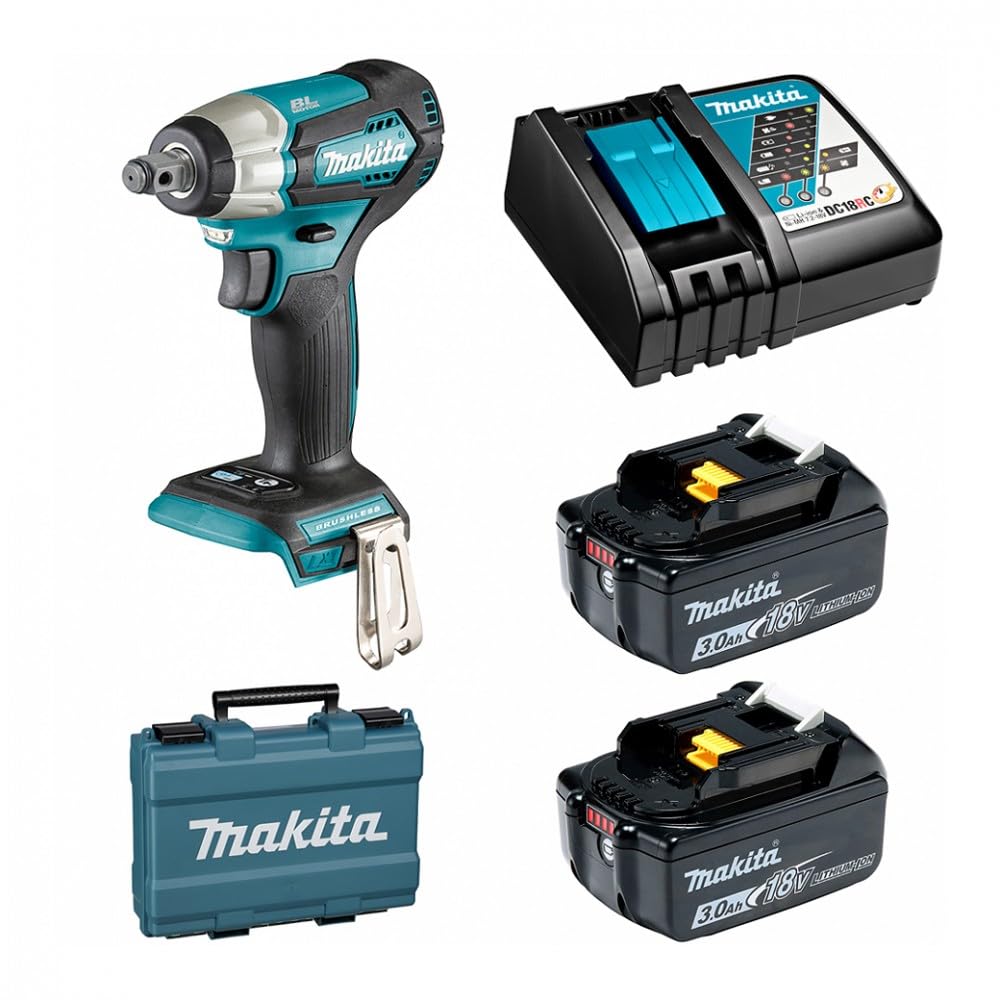 Makita DTW181RFE Impact Wrench 18V LXT Brushless Cordless 1/2″ (12.7 mm) 210 N.m-image-9