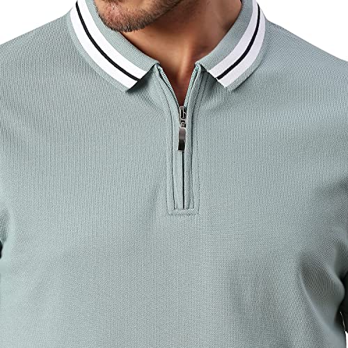 Image of Dennis Lingo Men's Cotton Slim Fit Polo T-Shirt