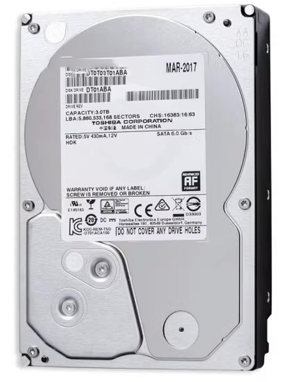 Amazon.com: RKEBK for DT01ABA300V 3TB NAS SATA Monitoring Hard