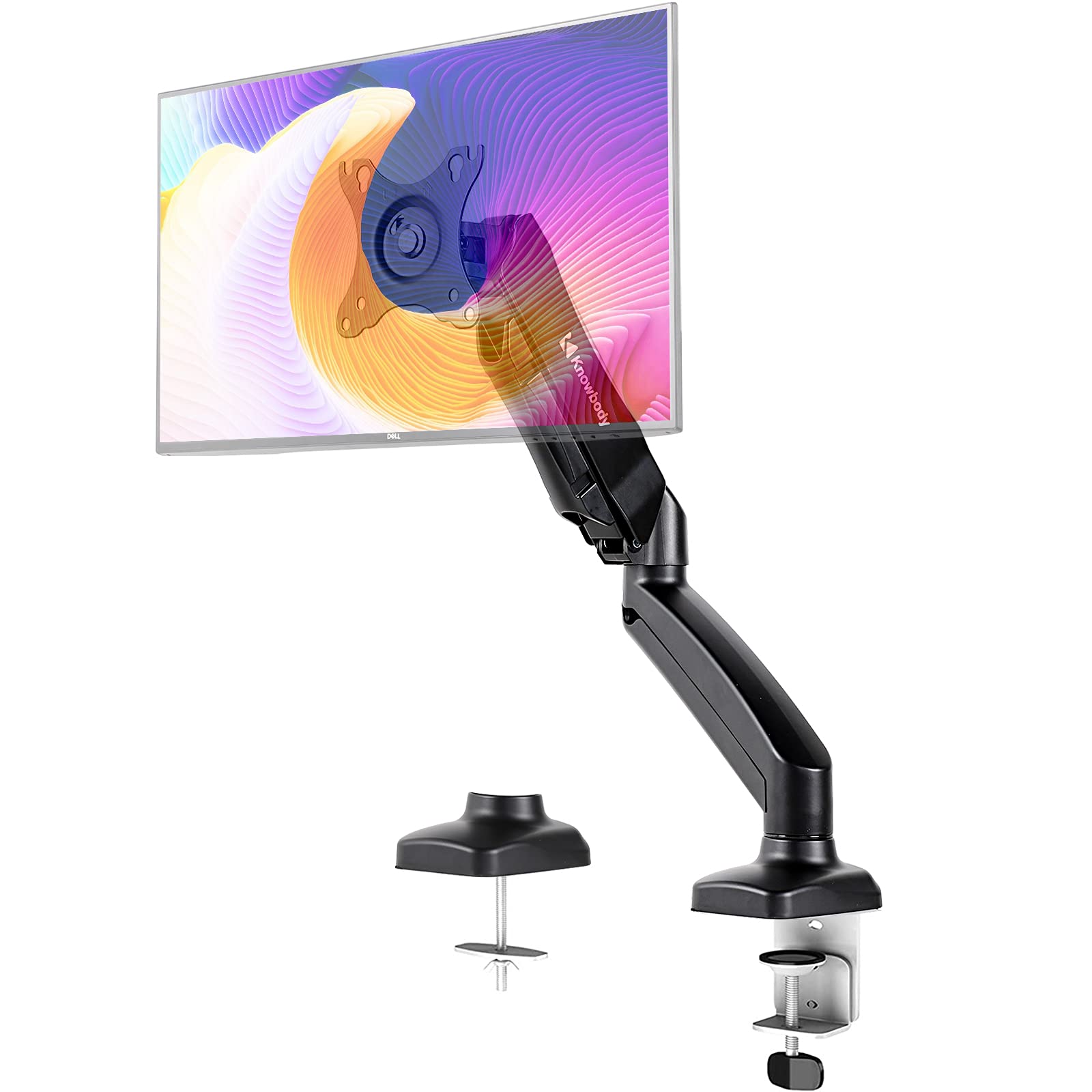 Buy Single Monitor Stand, Premium Spring Monitor Desk Stand, Full