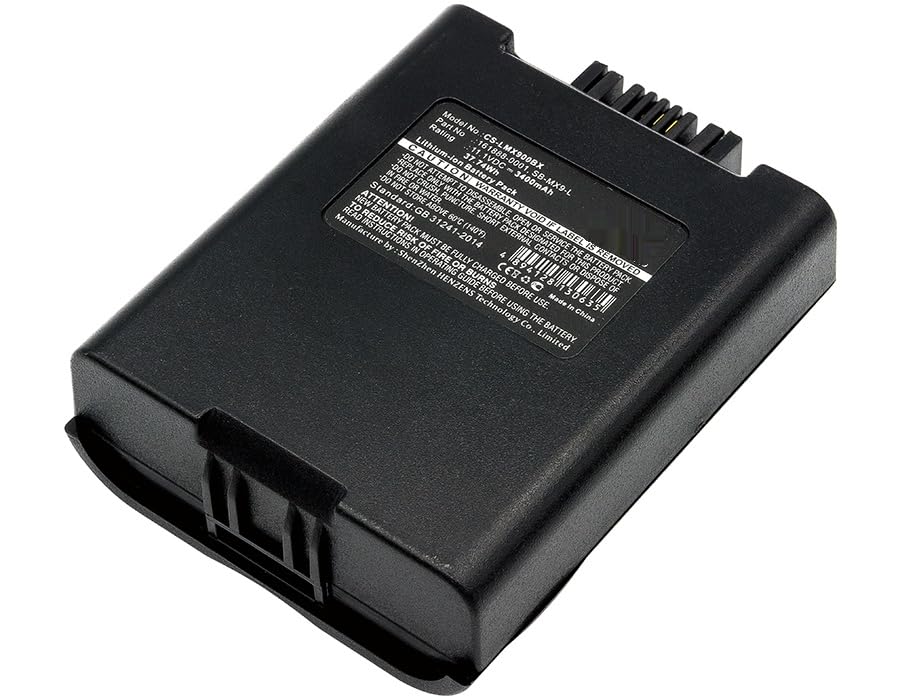 Batería de reemplazo 3400mAh 11.1V para ITRON FC300 miniatura 1