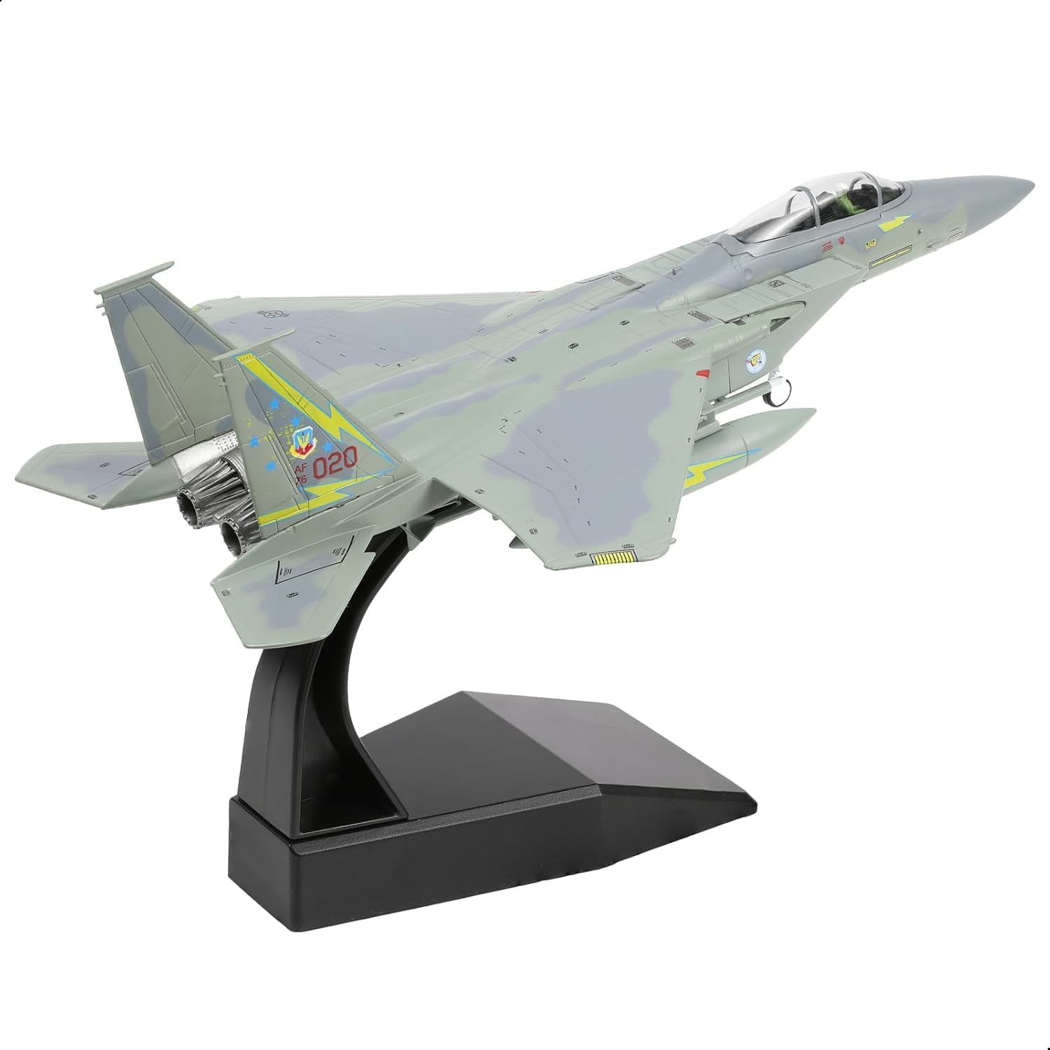 Maquette F-15A Eagle 1/100 en métal le cadeau idéal pour passionné d'aviation