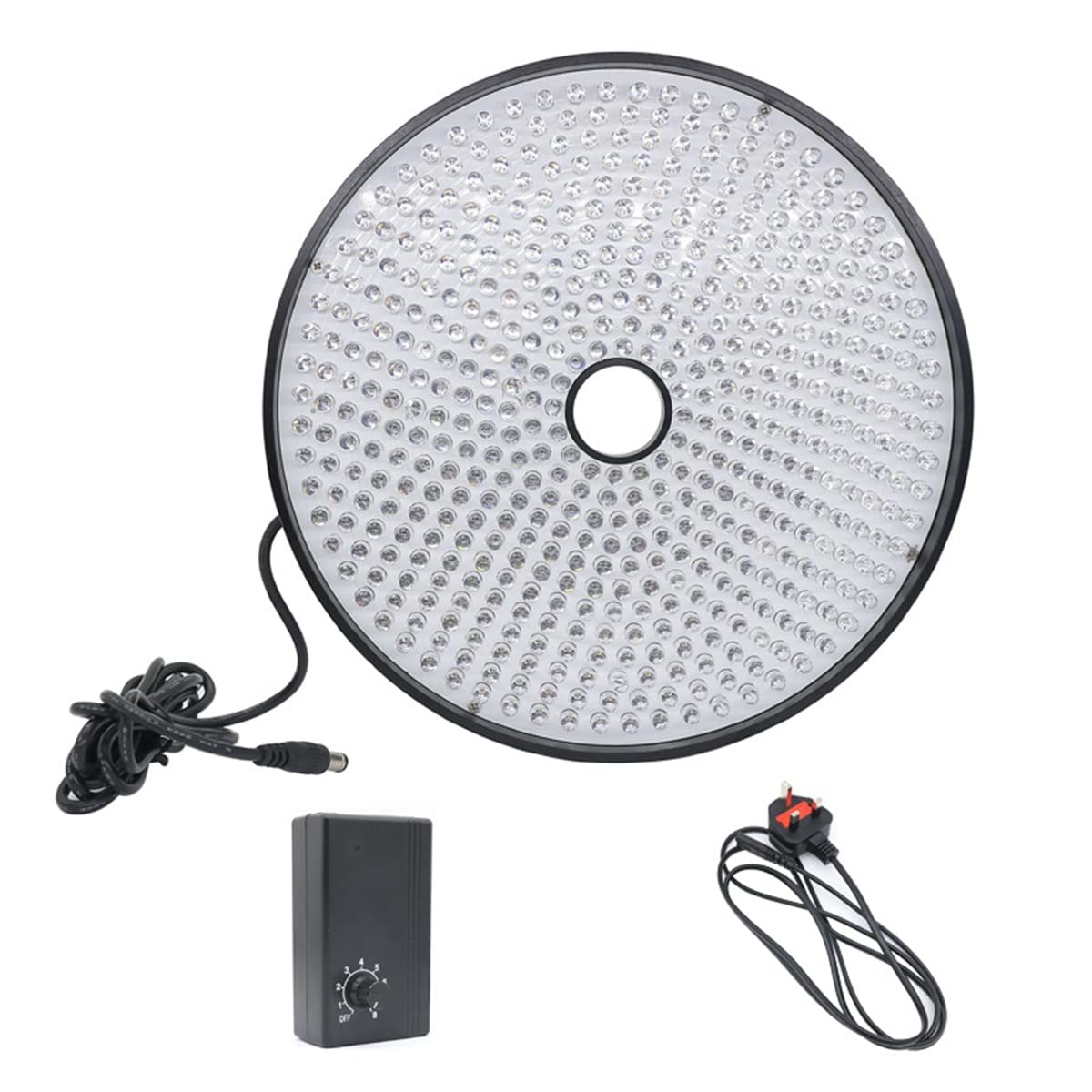 Kit De Accesorios para Microscopio con Diámetro Interior De 26 Mm para Cámara Infrarroja Industrial, Lámpara De Anillo Led Y Portaobjetos.