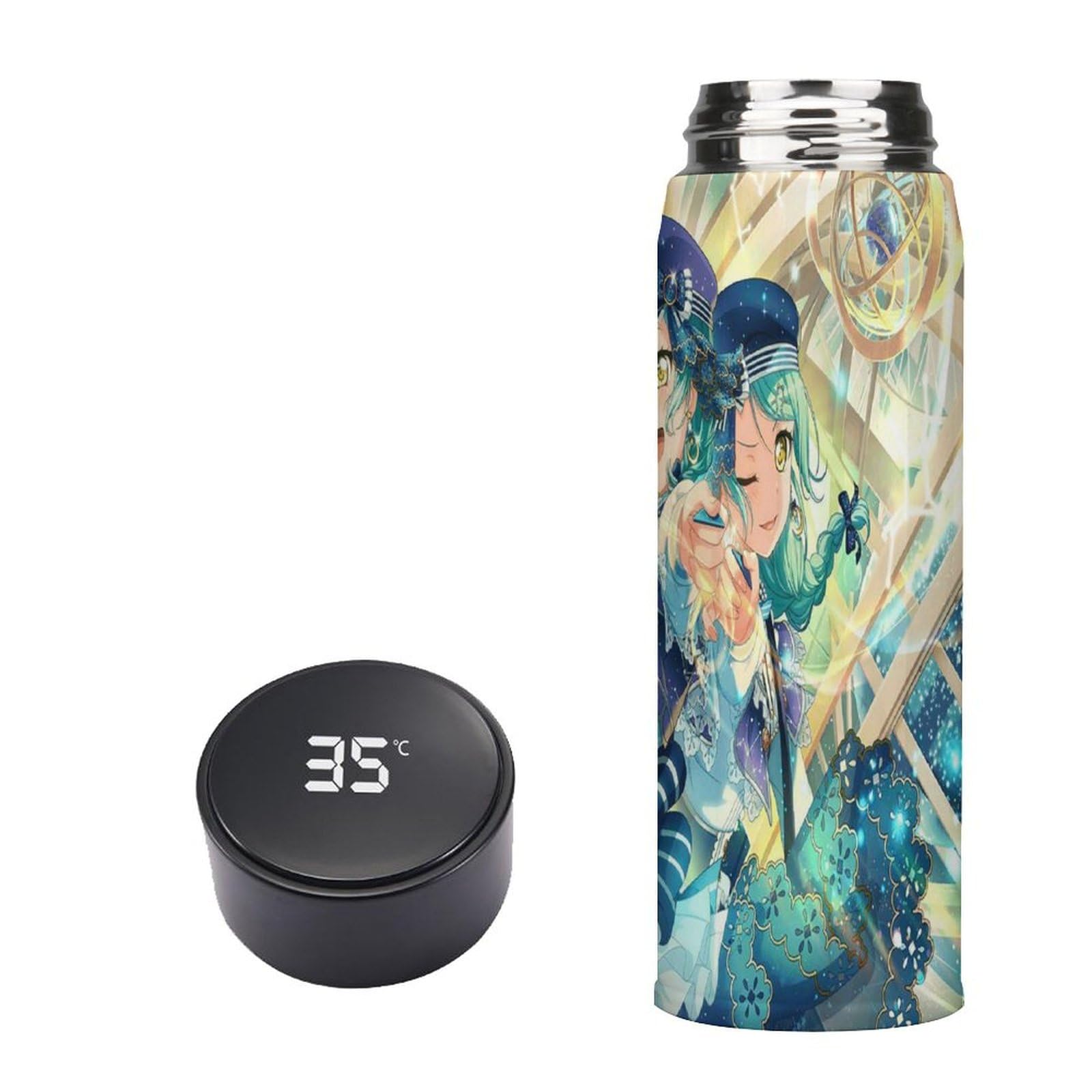 Amazon | バンドリ 戸山香澄 花園たえ 牛込 りみ 市ヶ谷 有咲 水筒 LED