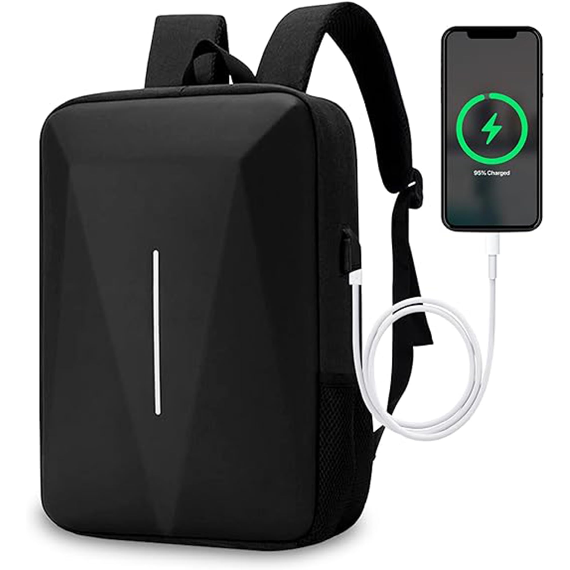 Kliffoo Anti Theft Hard Shell Laptop Backpack For Men Women