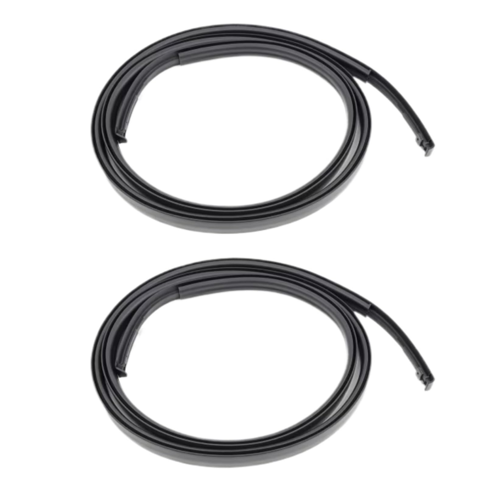 Glilar One Color Roof Weatherstrip Trim Compatible With Toyota For Yaris Hatchback 4-Door 2006 2007 2008 2009 2010 2011 Car Roof Drip Strips Replacement 7555152130