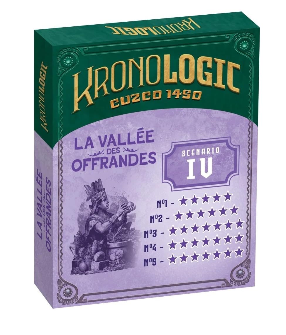 Blumie Shop Kronologic Cuzco 1450 + Erweiterung Das Tal der Opfergaben, französische Version + 1 Decap
