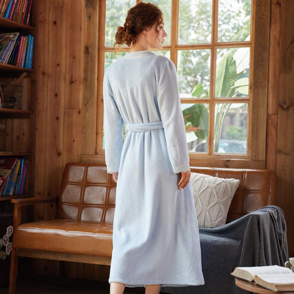 Pigiama Bradipo da Donna, Camicia da Notte Lunga in Peluche da Donna, Accappatoio Vintage Allentato, Pigiama di Flanella