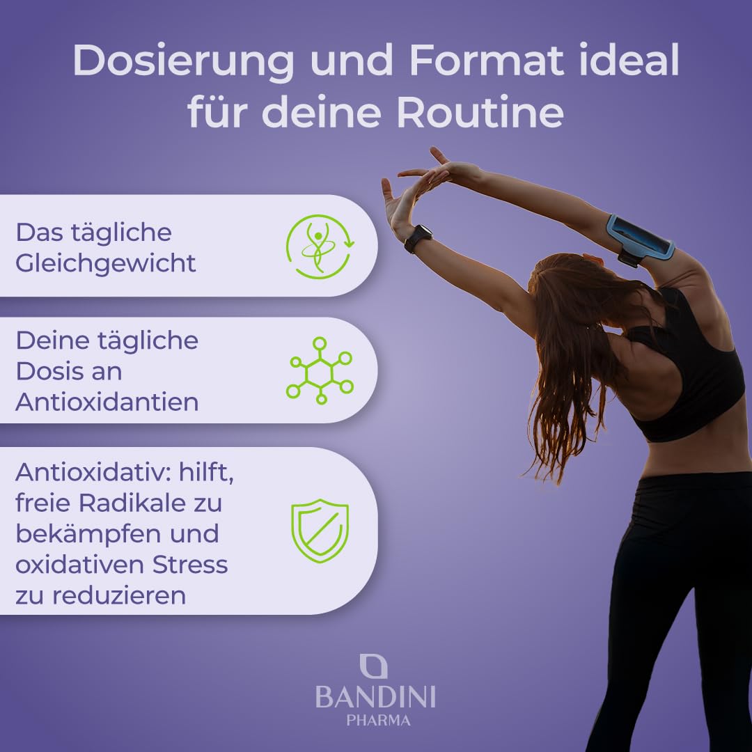 Bandini® Alpha-Liponsäure (Alpha Lipoic Acid) 650 mg Depot | 120 hochdosierte vegane Kapseln | Natürliches Antioxidans | Hohe Bioverfügbarkeit | Hilft bei Entzündungen | 4 Monats-Vorrat | Laborgeprüft