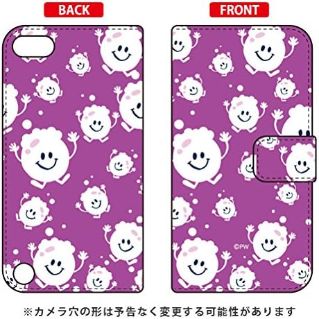 Notebook Type Case Bubbles Purple Design by PansonWorks/for iPod Touch (5th Generation) ATC5TH-IJTC-401-LIY7