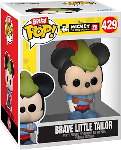 Miniatura 15 de Funko Bitty Pop! Disney - Goofy, paquete de 4 – Goofy, Chip, Minnie Mouse (manos plegadas) y una figura sorpresa misteriosa – Coleccionable de 0.9