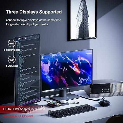 Miniatura 2 de Dell Tower Computers OptiPlex 7020 PC Desktop Tower, Intel Quad Core i7-4790 32GB Ram New 1TB SSD,2TB HDD,AC8260 Built-in WiFi Ready, Dual 4K