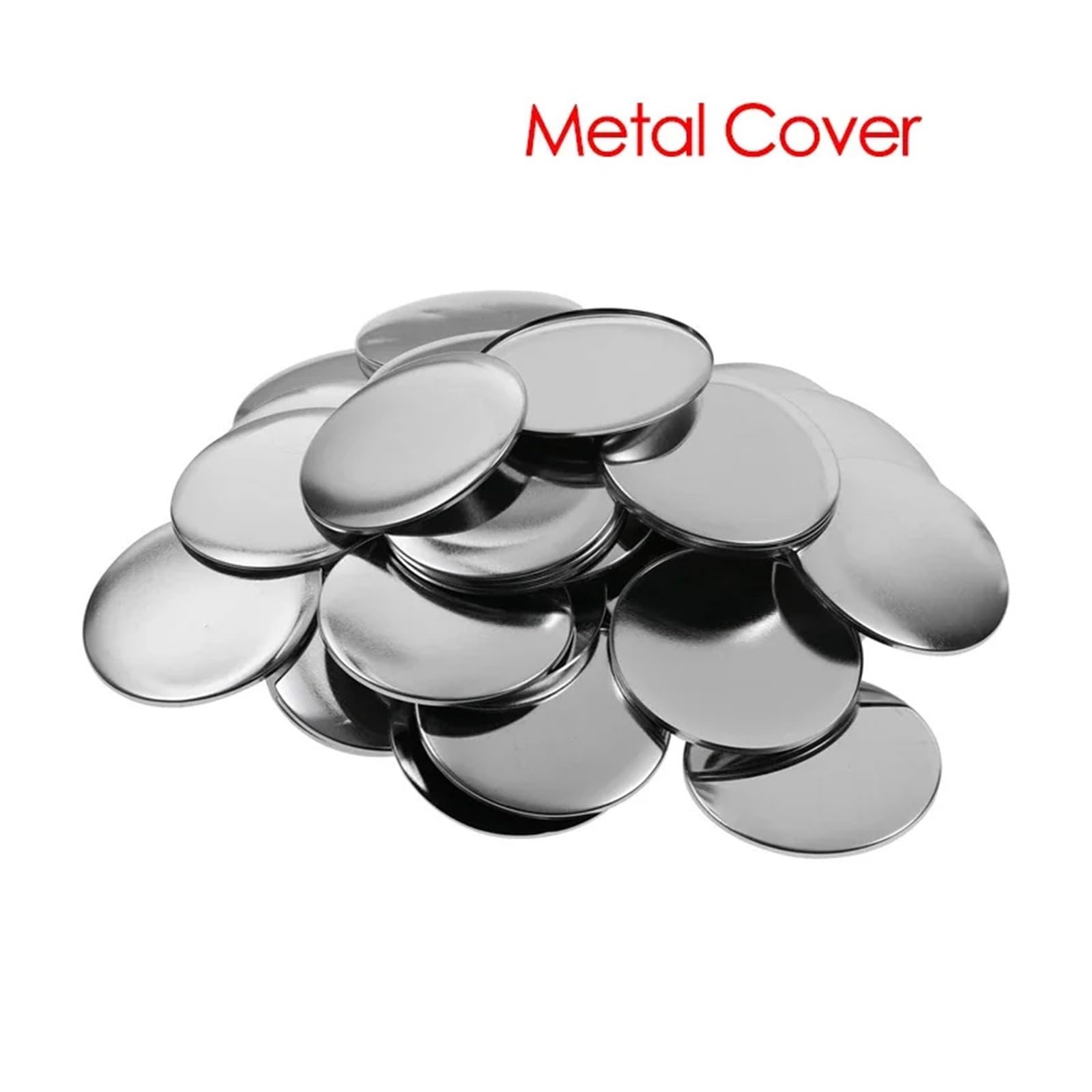 Teile zur Herstellung von Anstecknadeln und Knöpfen, 100er-Set, 58 mm, rund, Materialien for Knopfmacher, Presse, Kunsthandwerk, DIY Für Basteln