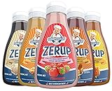Frankys Bakery ZerUP - Amerikanischer Sirup Dessersauce Diät Ernährung Kalorienarm - 425ml (Sweet Peanut Butter-Süße Erdnussbutter)