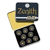 Riedell Kwik Zenith Bearings - Set of 16 Heat-Treated Alloy Roller Skate Bearings - Treated Alloy Roller Skate Bearings - 8mm
