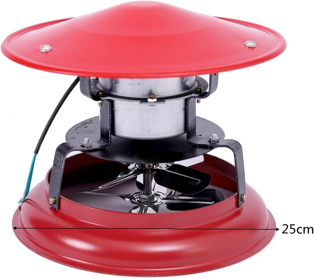 Household Exhaust Smoke Machine Dust Chimney Induced Draft, Fireplace Exhaust Fan, Household Chimney Induced Draft Fan 100W/120W,120W