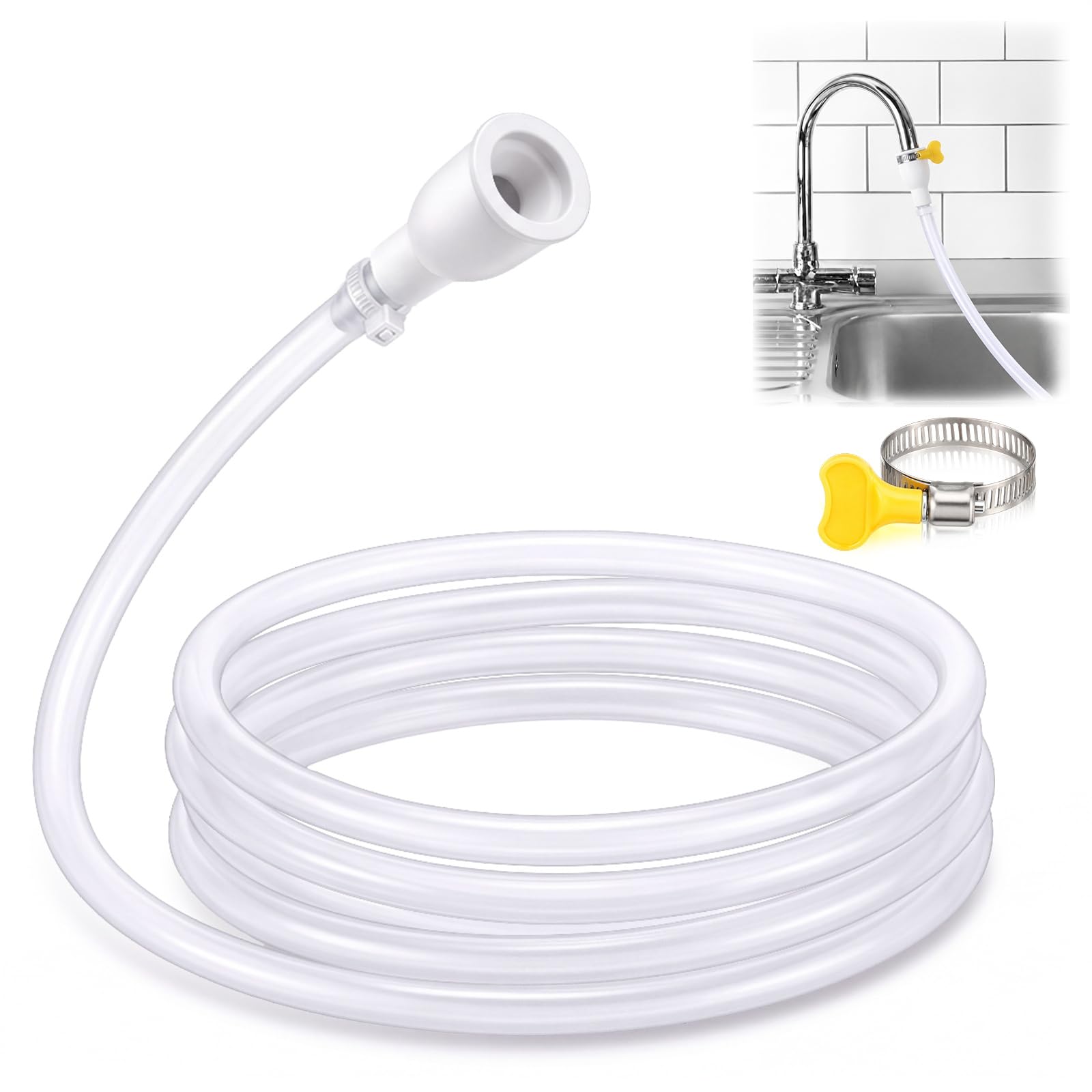 Photo 1 of Widecook 8 ft Faucet Hose Adapter Kit