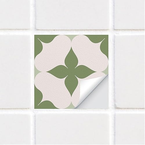 10 azulejos de despegar y pegar, impermeables, para salpicaduras de cocina, azulejos de PVC, autoadhesivos, azulejos nórdicos de pared, azulejos de