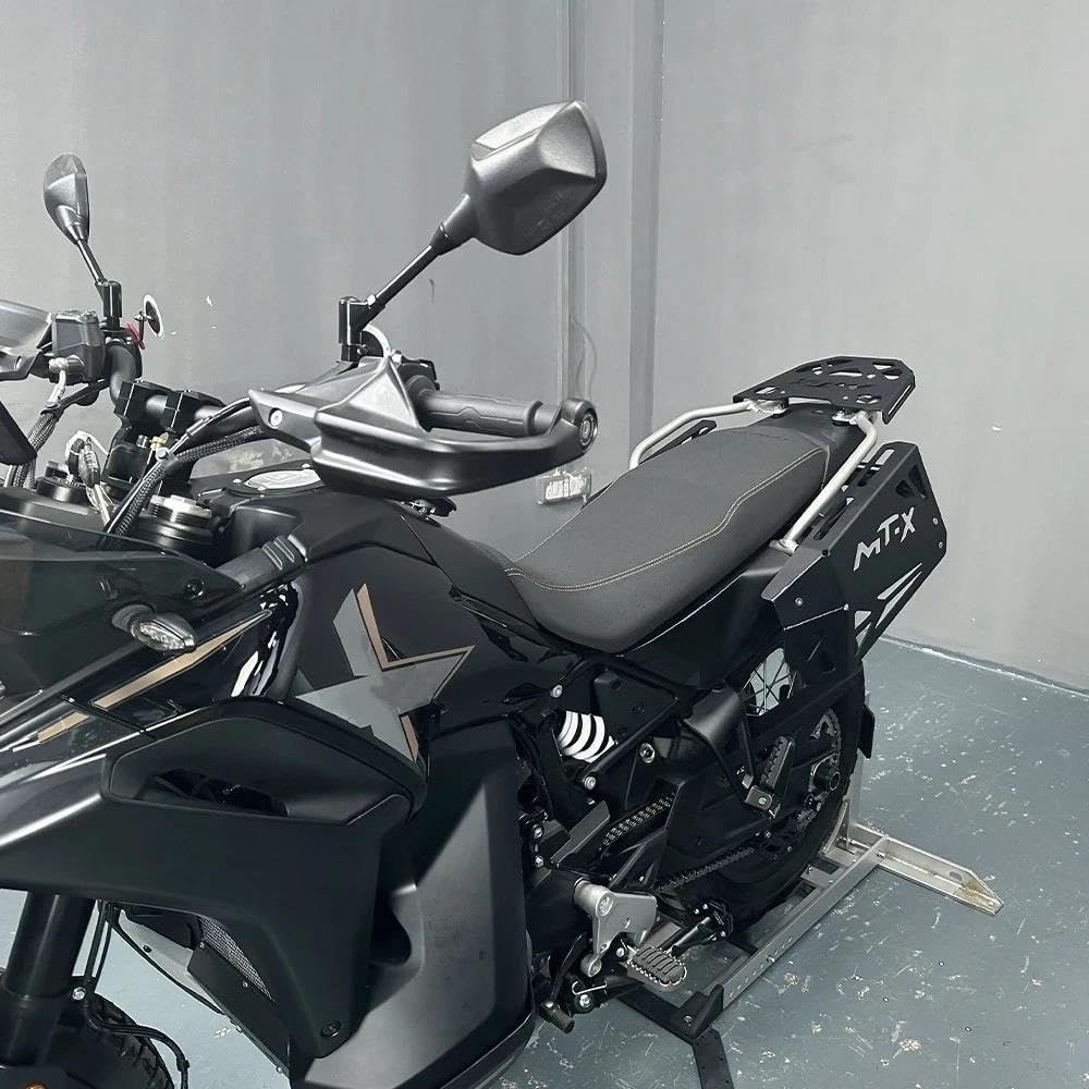 Portaequipajes Cajas Moto para CFMOTO 800MT-X Portaequipajes Trasero Caja Trasera Estante Bolsa Almacenamiento Portador Maletero Maleta Soporte