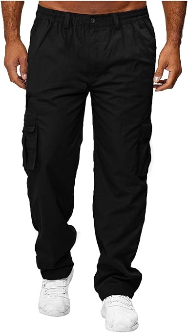 Men Design Pocket Cargo Mens Sweatpants 