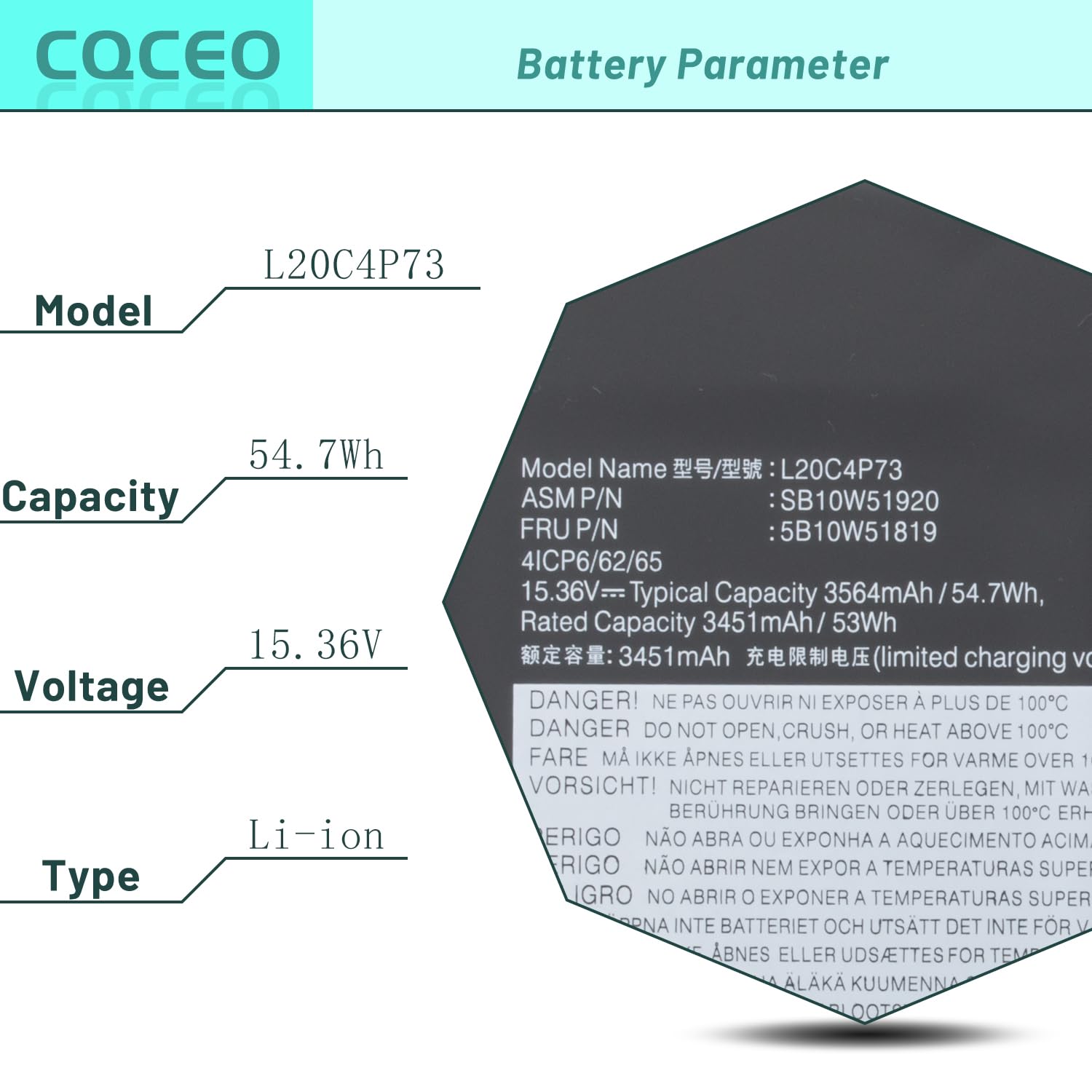 【CPC-L24】フラオ Amazon.com: L20M4P73 L20C4P73 L20L4P73 L20D4P73 Laptop Battery for