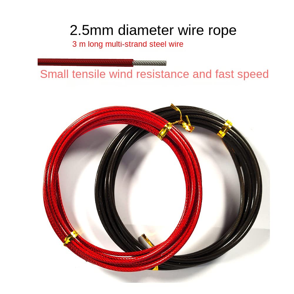 Springseil Tangle Free Fitness Draht Sport Wettbewerb Frauen Aluminiumlegierung Männer Boxen Lager Springseil