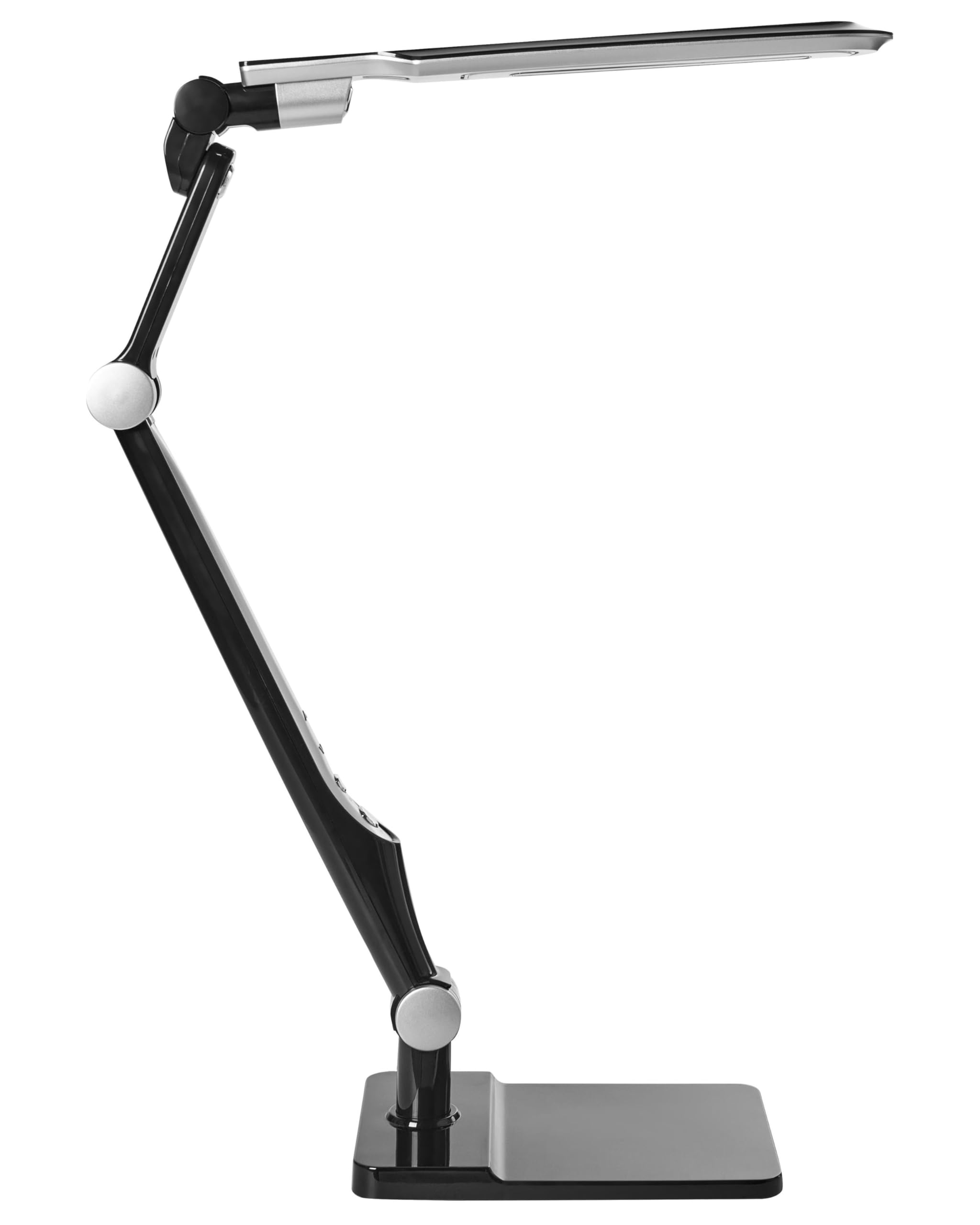 Beliani Schreibtischlampe LED schwarz verstellbar dimmbar modern für Homeoffice Pegasi