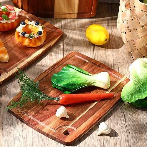 Set de 6 Tablas de Cortar de Madera Acacia 35.6x25.4 cm miniatura 4